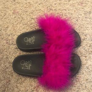 Olivia Miller slides